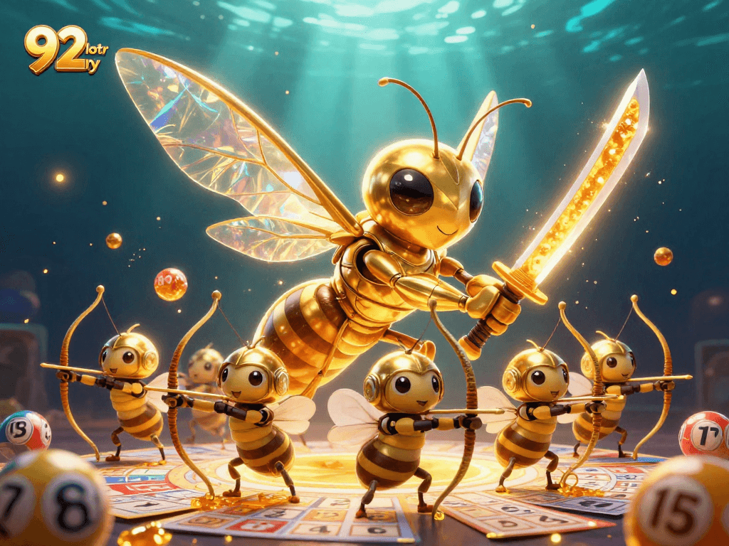 Engage with 92lottery’s vibrant lottery theme, featuring dynamic characters and interactive elements highlighting exciting game options.